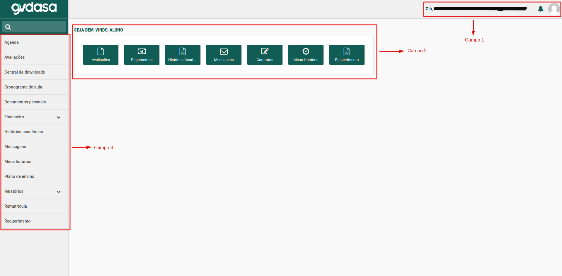 Login - Portal Acadêmico GVDASA